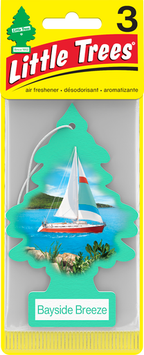 Little Trees U3S-37121 Bayside Breeze, 3-Pack