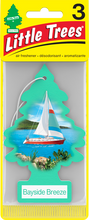 Load image into Gallery viewer, Little Trees U3S-37121 Bayside Breeze, 3-Pack