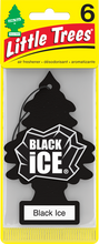 Load image into Gallery viewer, Little Trees U6P-60155 Black Ice, 6-Pack