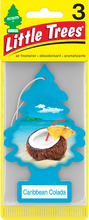 Load image into Gallery viewer, Little Trees U3S-32024 Caribbean Colada, 3-Pack