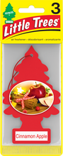 Load image into Gallery viewer, Little Trees U3S-32038 Cinnamon Apple, 3-Pack