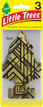 Load image into Gallery viewer, Little Trees U3S-30210 Gold, 3-Pack