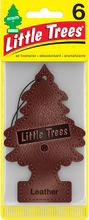 Load image into Gallery viewer, Little Trees U6P-60290 Leather, 6-Pack