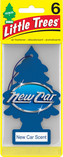 Little Trees U6P-60189 New Car Scent, 6-Pack