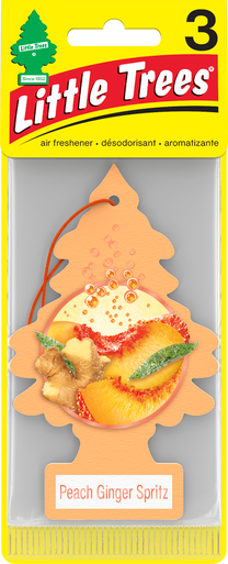 Little Trees U3S-37344 Peach Ginger Spritz, 3-Pack