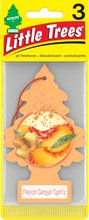 Load image into Gallery viewer, Little Trees U3S-37344 Peach Ginger Spritz, 3-Pack