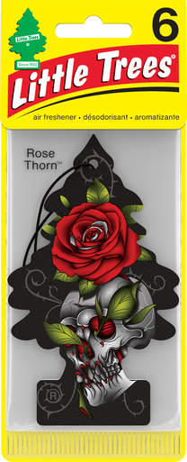 Little Trees U6P-67308 Rose Thorn, 6-Pack