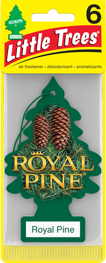 Little Trees U6P-60101 Royal Pine, 6-Pack
