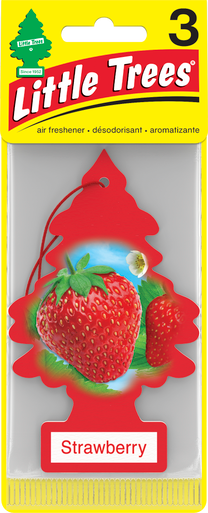 Little Trees U3S-32012 Strawberry, 3-Pack