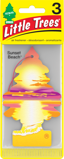 Little Trees U3S-37177 Sunset Beach, 3-Pack