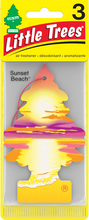 Load image into Gallery viewer, Little Trees U3S-37177 Sunset Beach, 3-Pack