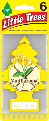 Little Trees U6P-60105 Vanillaroma, 6-Pack