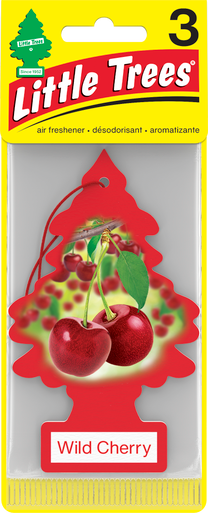 Little Trees U3S-32011 Wild Cherry, 3-Pack