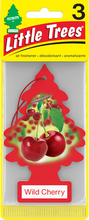 Load image into Gallery viewer, Little Trees U3S-32011 Wild Cherry, 3-Pack