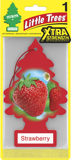 Little Trees U1P-10612 Strawberry X-tra Strength, 1-Pack