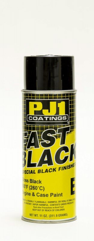 PJ1 PRODUCTS 16-ENG Engine Paint Gloss Black 500degF 11oz