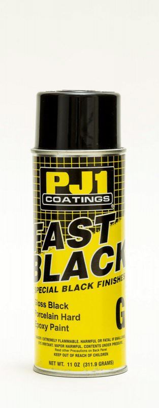 PJ1 PRODUCTS 16-GLS Gloss Black Epoxy Paint 250degF 11oz