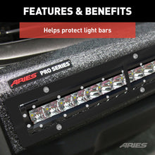 Load image into Gallery viewer, ARIES PJ20OB Pro Series 20-Inch Black Steel Light Bar Cover Plate