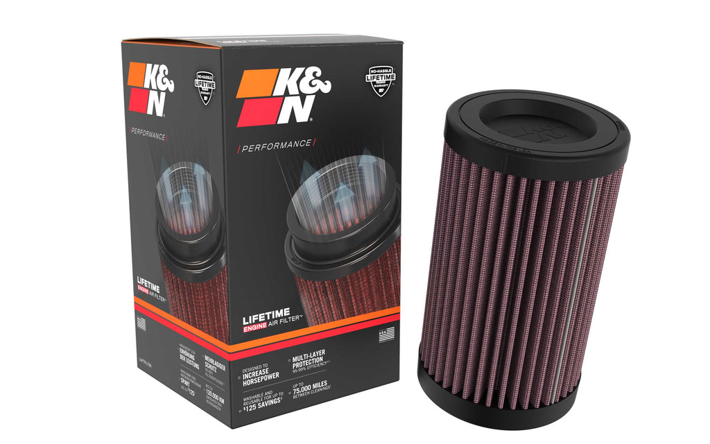 K&N PL-1018 Replacement Air Filter for Select Polaris Ranger 1000, Polaris Ranger EPS, Polaris Ranger Premium, Polaris Ranger Crew 1000, Polaris Ranger Crew EPS, Polaris Ranger Crew Premium, Polaris Ranger Crew XP Big Game Edition, Polaris Ranger Crew XP