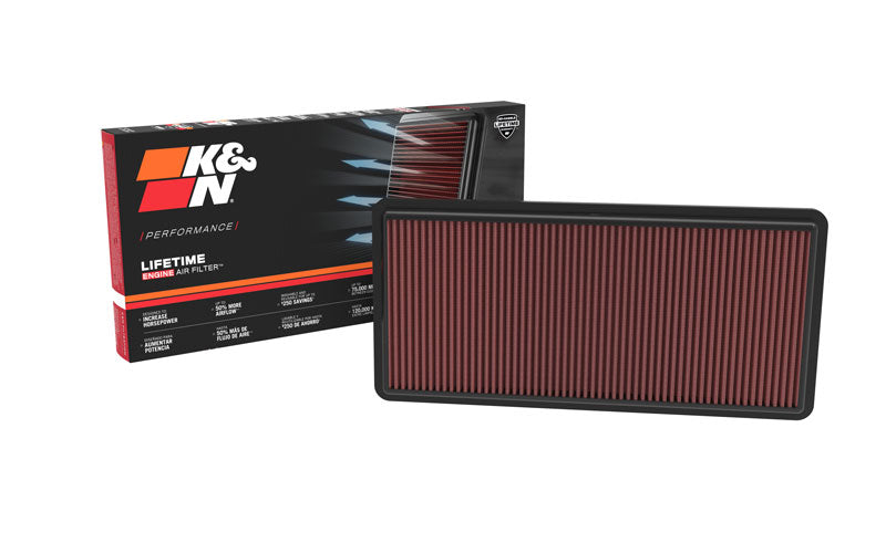 K&N PL-1920 Replacement Air Filter for Select Polaris Slingshot 10, Polaris Slingshot 10 AutoDrive, Polaris Slingshot Grand Touring, Polaris Slingshot Grand Touring AutoDrive, Polaris Slingshot R, Polaris Slingshot R AutoDrive, Polaris Slingshot R