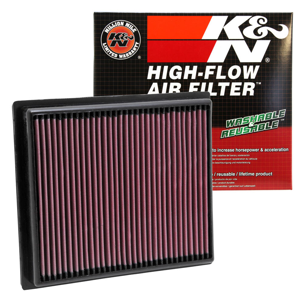 K&N PL-9011 Replacement Air Filter for Select Polaris RZR 4 900 EPS LE, Polaris RZR 900, Polaris RZR 900 EPS LE, Polaris Ranger RZR XP 4 900, Polaris Ranger RZR XP 4 900 EPS LE, Polaris Ranger RZR XP 900, Polaris Ranger RZR XP 900 EPS LE, Polaris Ranger