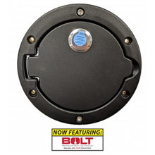 Load image into Gallery viewer, Pop &amp; Lock PL3000 Jeep Wrangler Locking Fuel Door (featuring BOLT Codeable Lock) for Select Jeep Wrangler, Jeep Wrangler JK