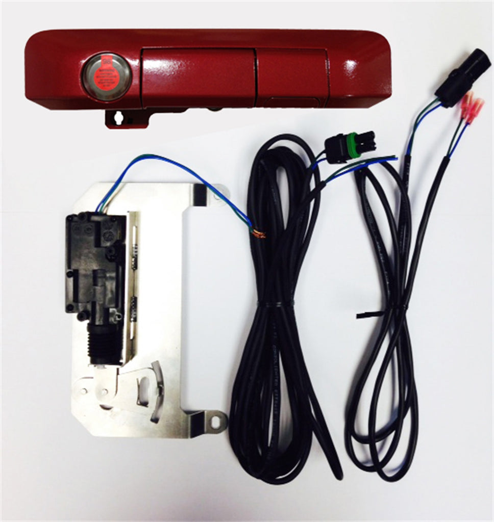 Pop & Lock PL85401 Toyota Tacoma Smart Lock Combo BOLT®-Barcelona Red for Select Toyota Tacoma