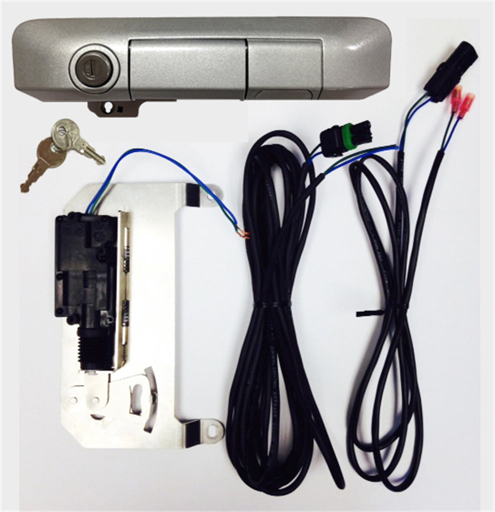 Pop & Lock PL85505 Toyota Tacoma Smart Lock Combo Standard-Silverstreak Mica for Select Toyota Tacoma
