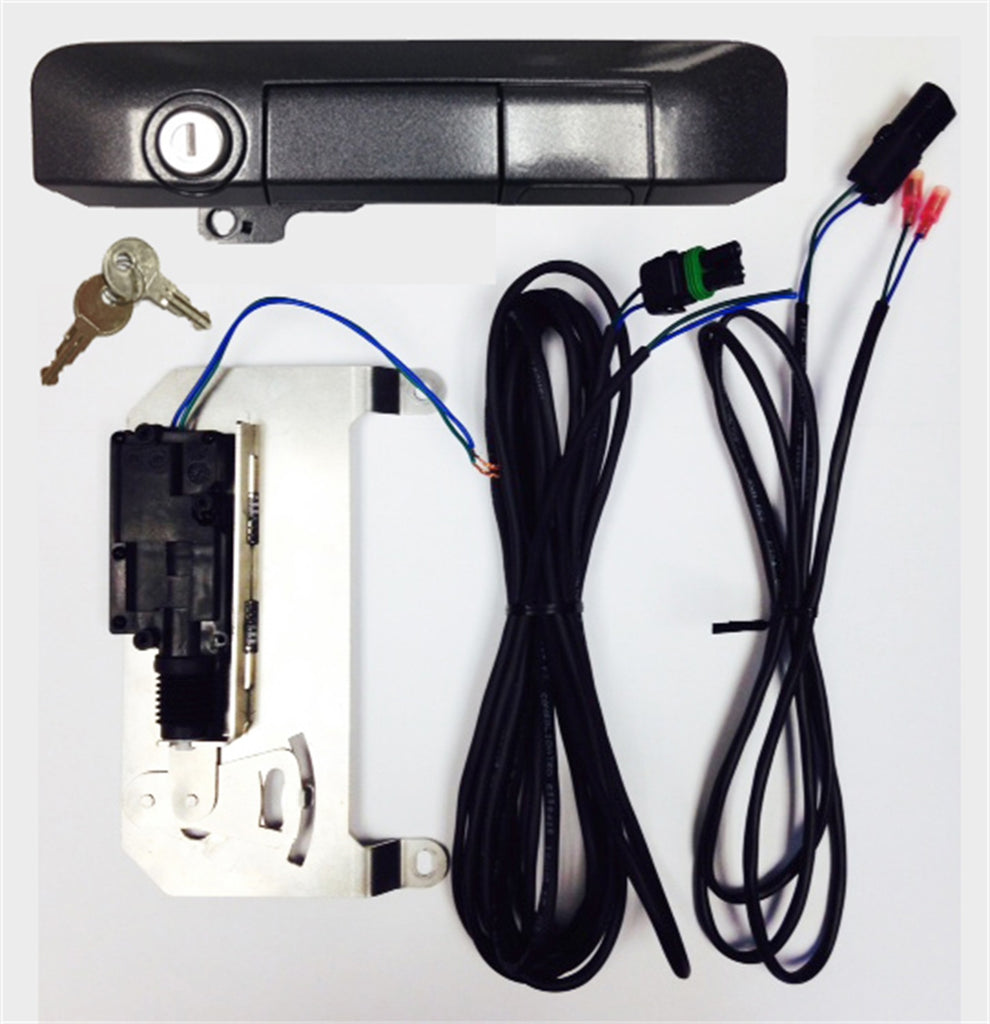 Pop & Lock PL85509 Toyota Tacoma Smart Lock Combo Standard-Magnetic Gray Metallic for Select Toyota Tacoma