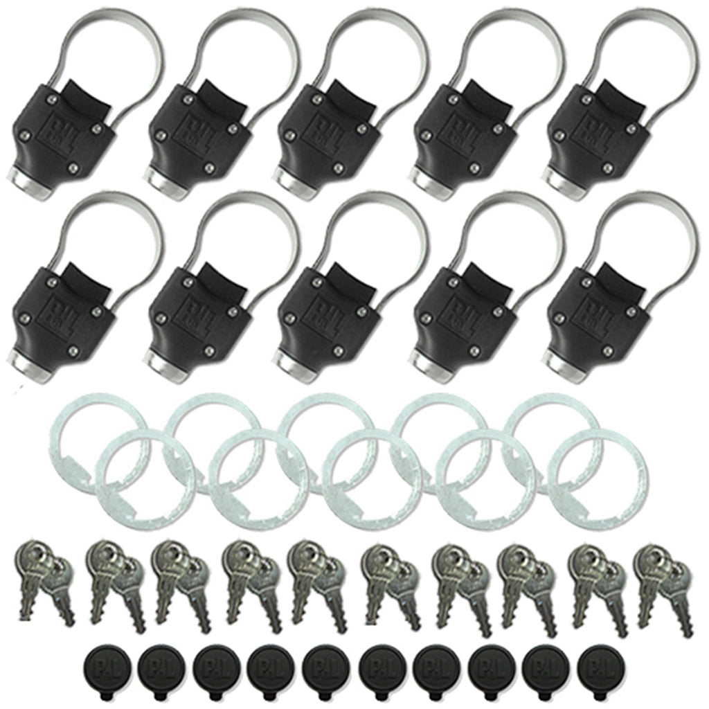 Pop & Lock PL9900-10PK The GateDefender™ Dealership Pack (Keyed-Differently) for Select Chevrolet Silverado 1500, Chevrolet Silverado LTD, GMC Sierra 1500, GMC Sierra Limited