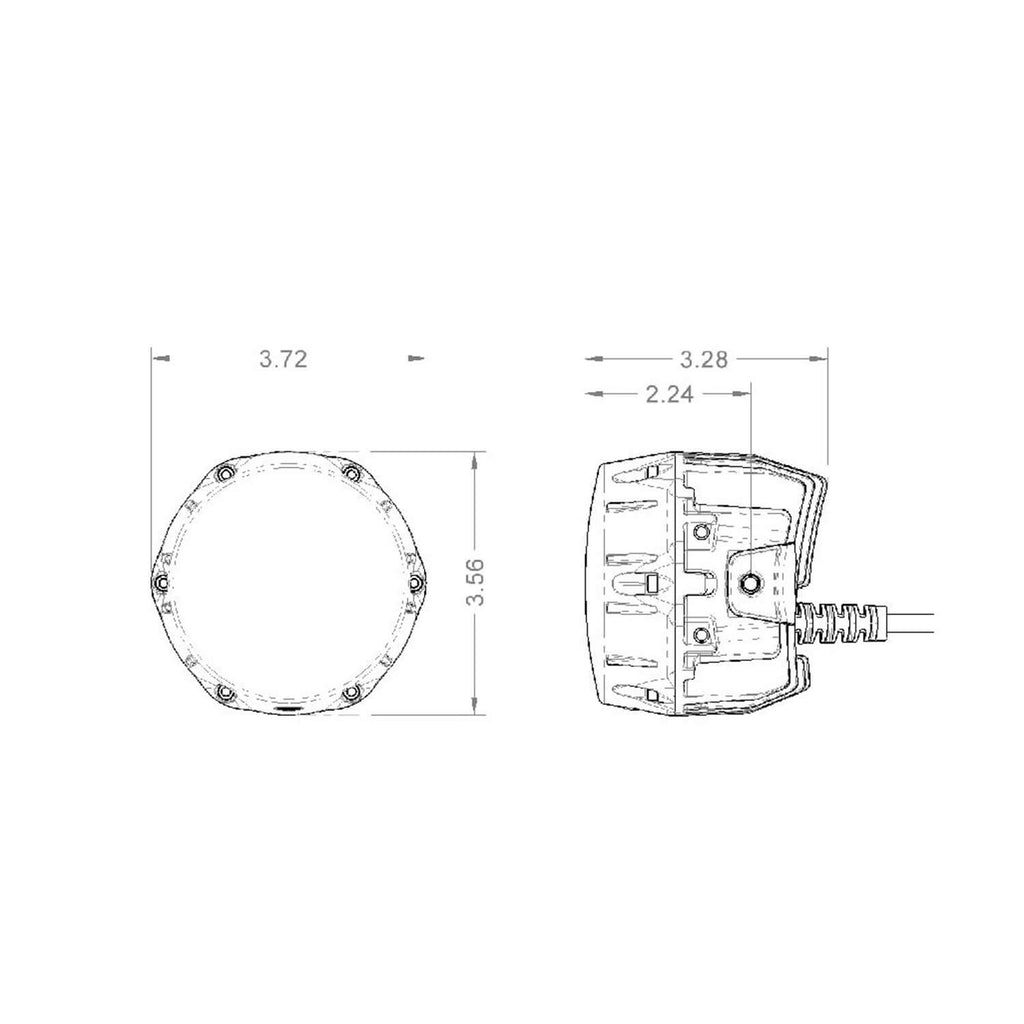 ARB PM461 Quatro SAE Combo White