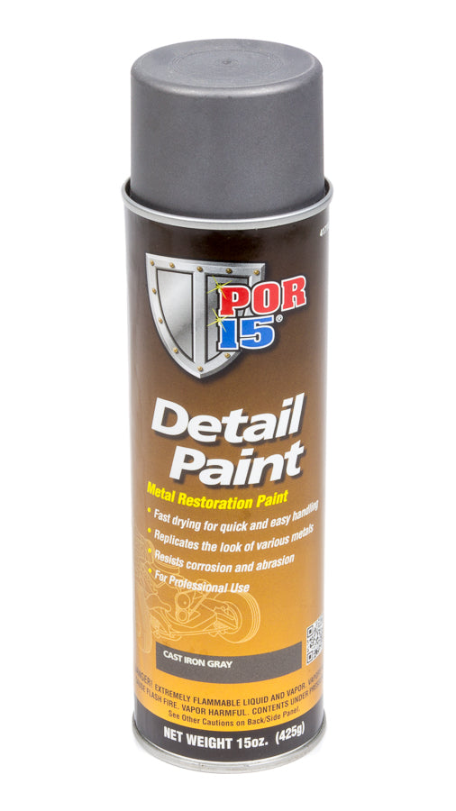 POR-15 41718 Detail Paint Cast Iron 15oz Aerosol
