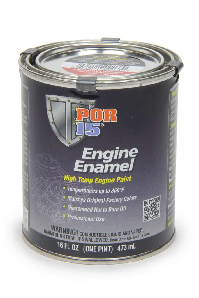 POR-15 42268 Engine Enamel Chevy Oran ge  Pint