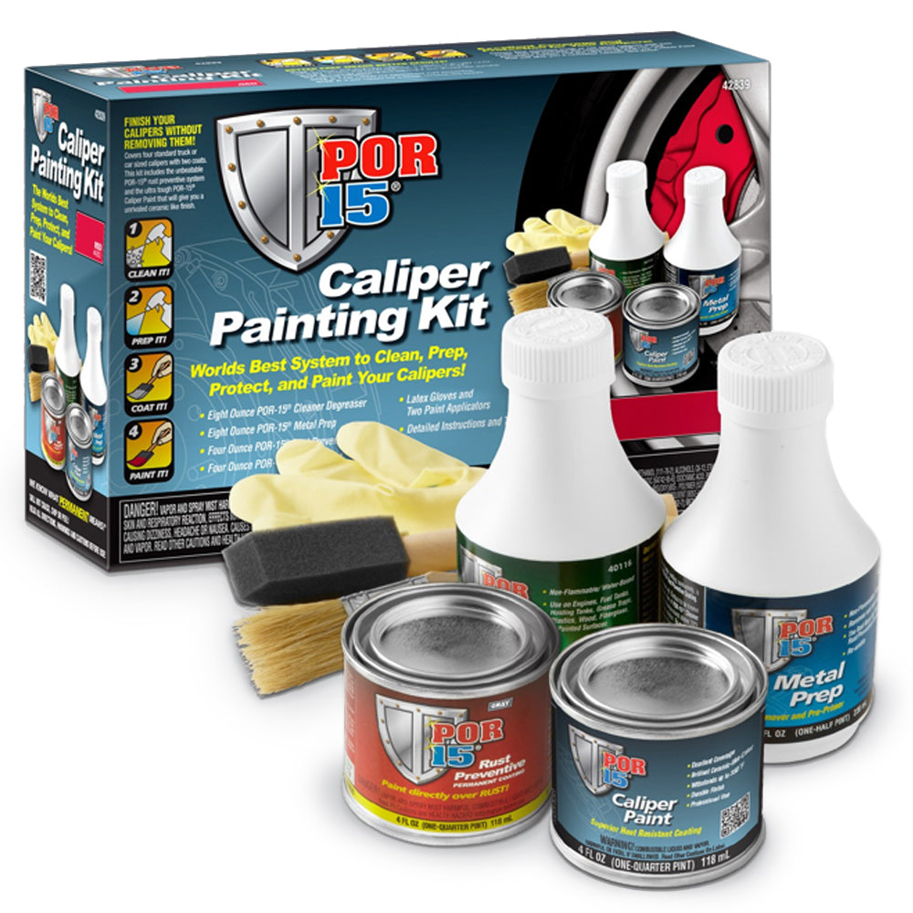 POR-15 42639 Brake Caliper Painting Kit Black