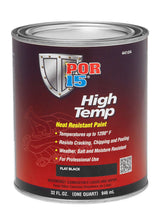 Load image into Gallery viewer, POR-15 44104 High Temperature Flat Bl ack Paint Quart