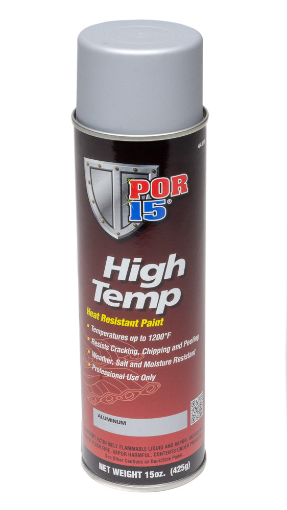 POR-15 44318 High Temperature Aluminu m Paint Aerosol 15oz