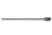Load image into Gallery viewer, POWERHOUSE 355606 Carbide Burr - Dbl Cut Solid 1/2 Oval w/6in Shk
