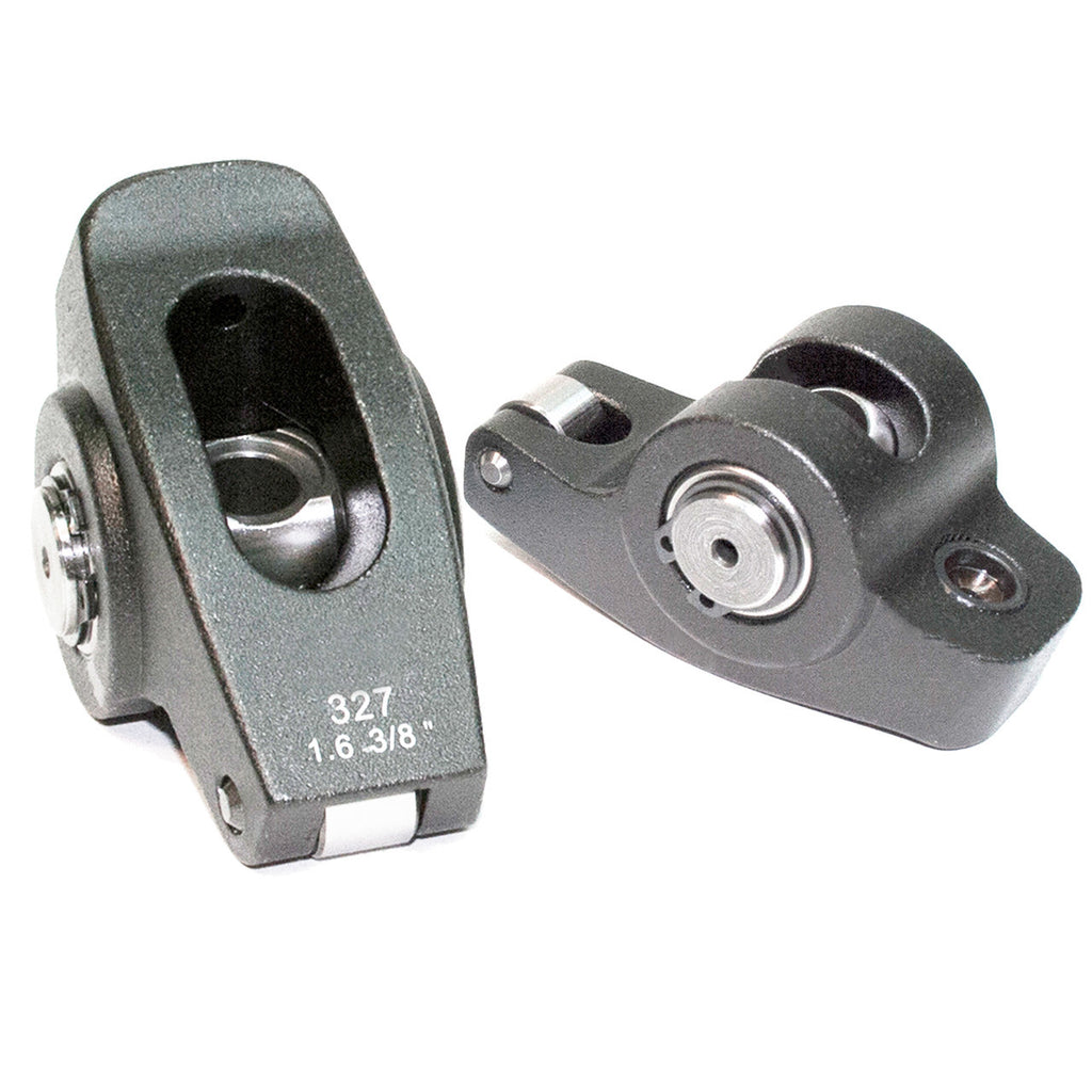 PRW INDUSTRIES, INC. 0532704 SBC Roller Rocker Arms - 1.6 Ratio 3/8 Stud