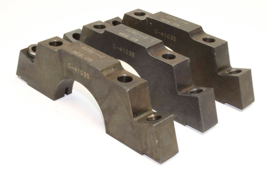 PRW INDUSTRIES, INC. 1740002 Billet Main Caps 70-80 Chevy 400 Splayed Outer