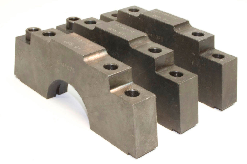 PRW INDUSTRIES, INC. 1745402 Billet Main Caps Chevy 396-454 2 to 4-Bolt Conv