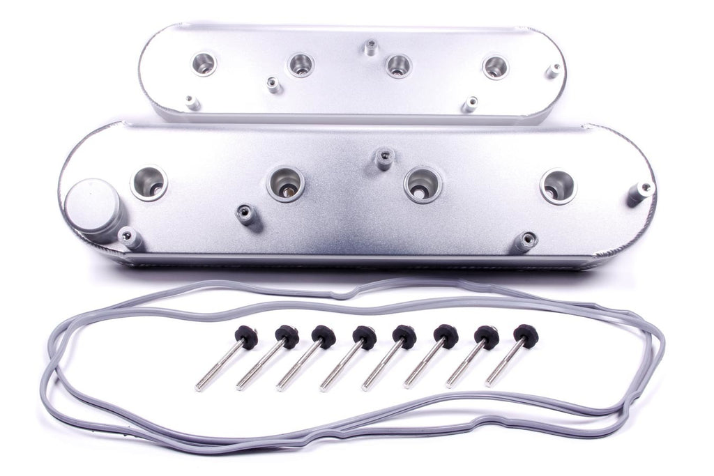 PRW INDUSTRIES, INC. 4034630 Billet Alm. Valve Covers GM LS w/Coil Mounts
