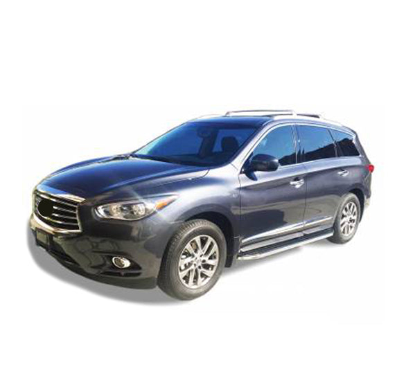 Black Horse Off Road PR-NIPA13 Premium Running Boards for Select INFINITI QX60, Nissan Pathfinder