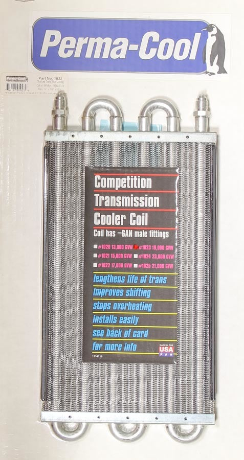 PERMA-COOL 1023 Competition Oil Cooler -6AN GVW 19000