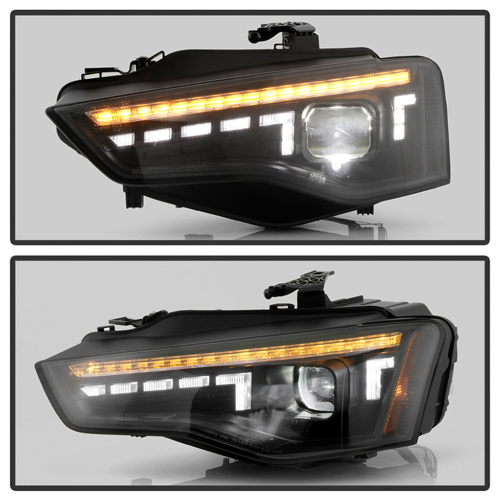 Spyder Auto 5089038 Projector Headlights for Select Audi A5, Audi A5 Quattro
