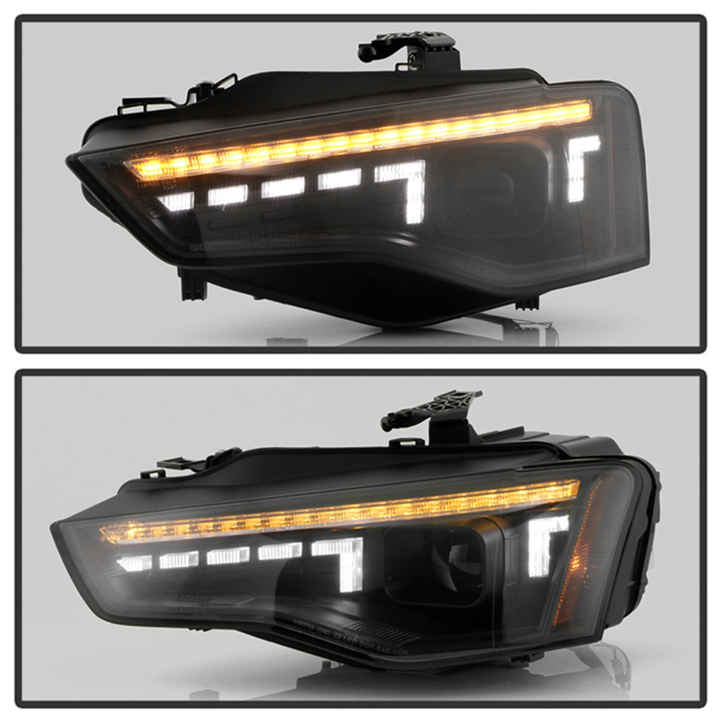 Spyder Auto 5088888 Projector Headlights for Select Audi A5, Audi A5 Quattro