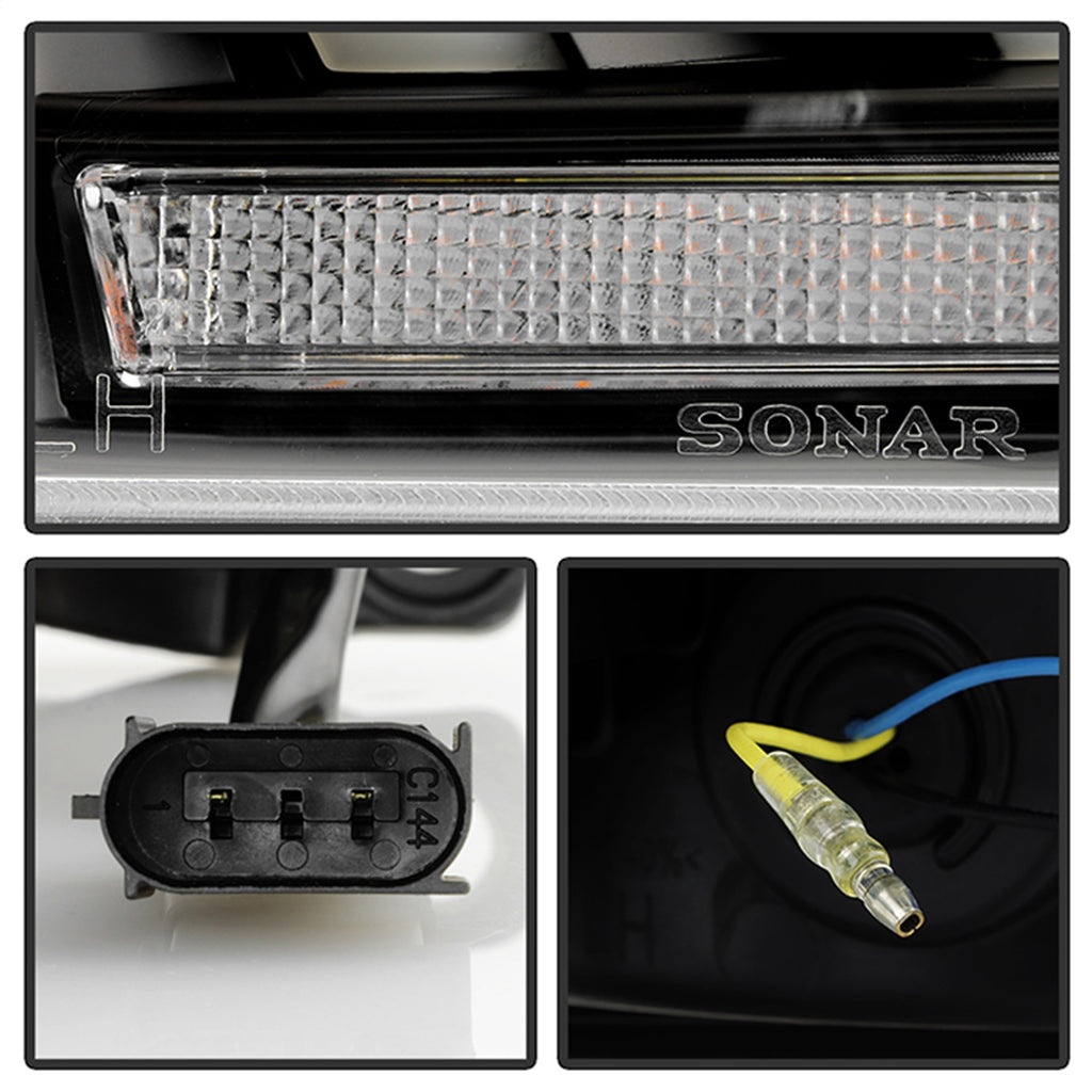Spyder Auto 5088680 Projector Headlights for Select Dodge Durango