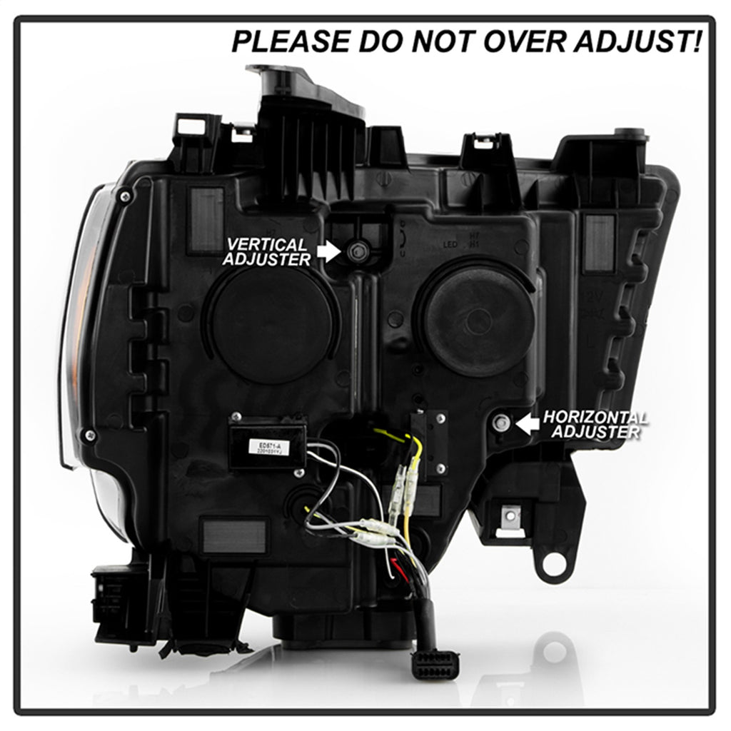 Spyder Auto 5088604 Projector Headlights for Select Ram 2500, Ram
