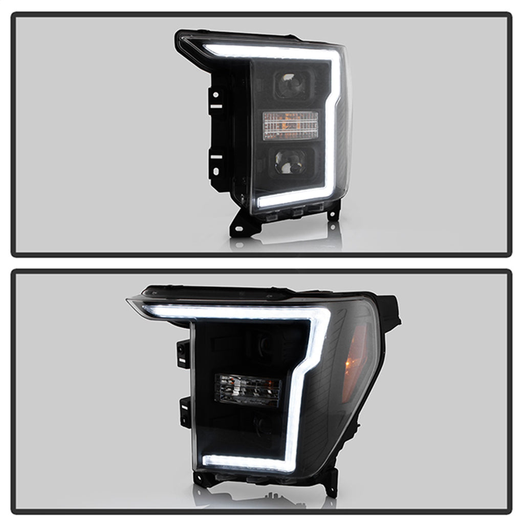 Spyder Auto 5088703 LED Crystal Headlights for Select Ford F-150