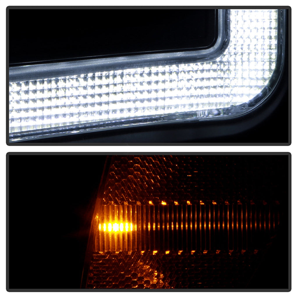 Spyder Auto 5088703 LED Crystal Headlights for Select Ford F-150