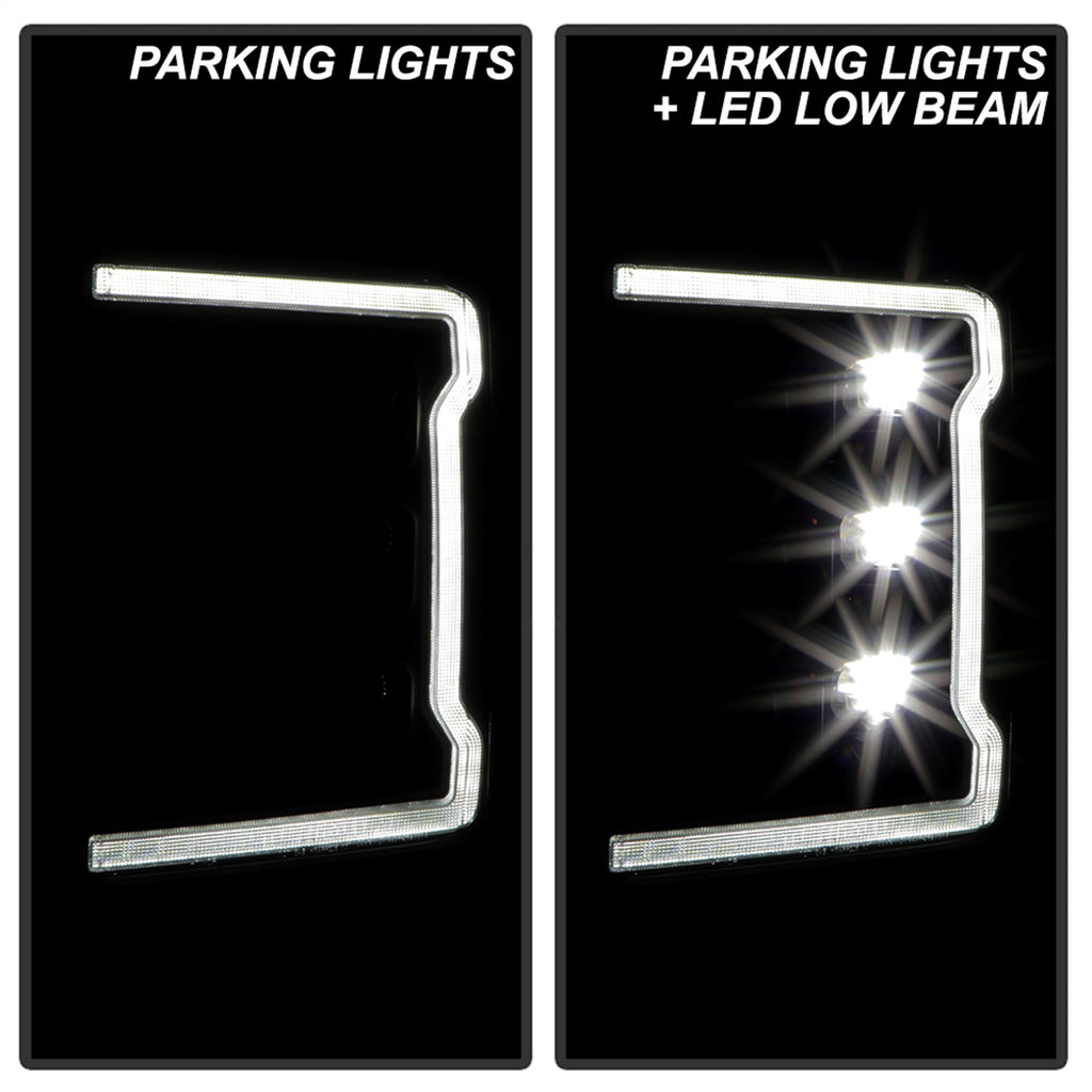 Spyder Auto 5087430 Projector Headlights for Select Ford F-250 Super Duty, Ford F-350 Super Duty, Ford F-450 Super Duty
